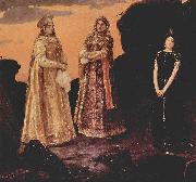 Wassnezow, Wiktor Michajlowitsch Drei Koniginnen des unterirdischen Reiches oil on canvas